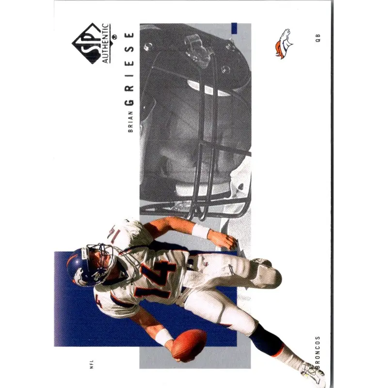 2001 Upper Deck Ovation Brian Griese #30