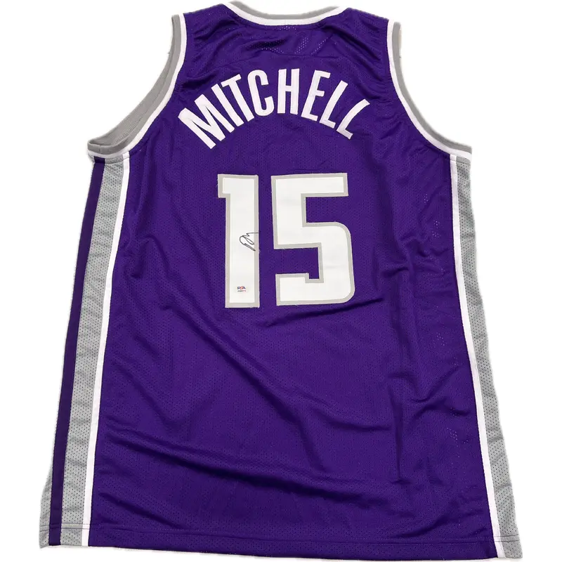 Davion Mitchell signed jersey PSA/DNA Sacramento Kings Autographed
