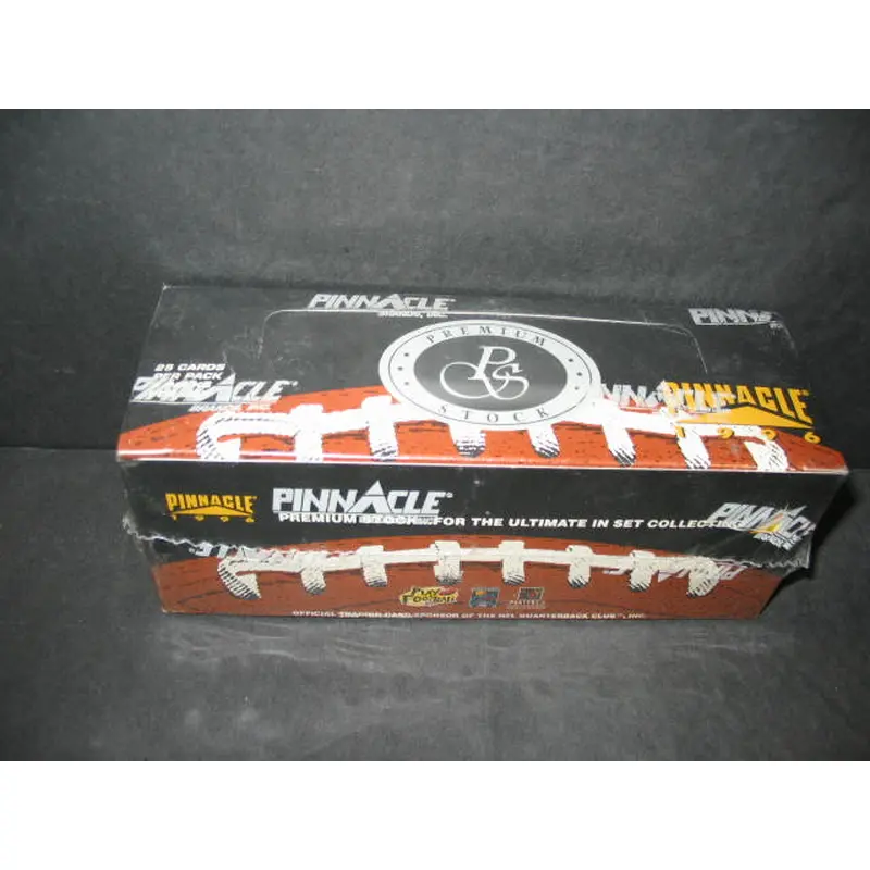1996 Pinnacle Premium Stock Football Box