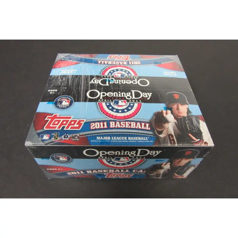 2011 Topps Opening Day Baseball Box (Retail)