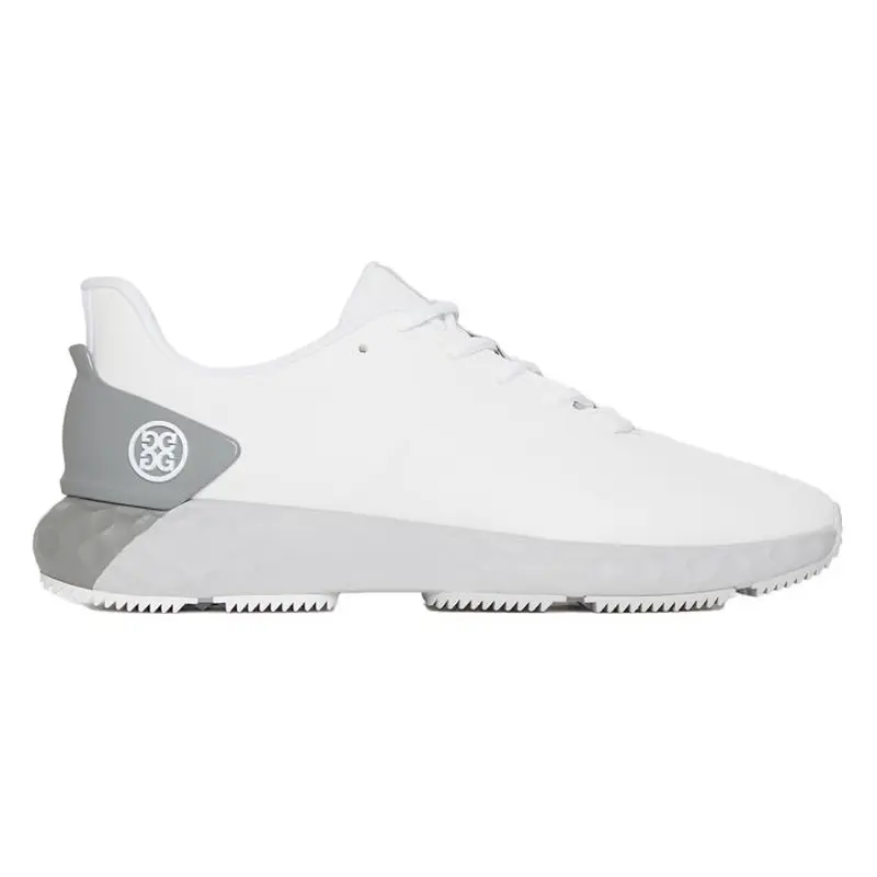 G/Fore Mens MG4+ MD Spikeless Golf Shoes - White/Grey