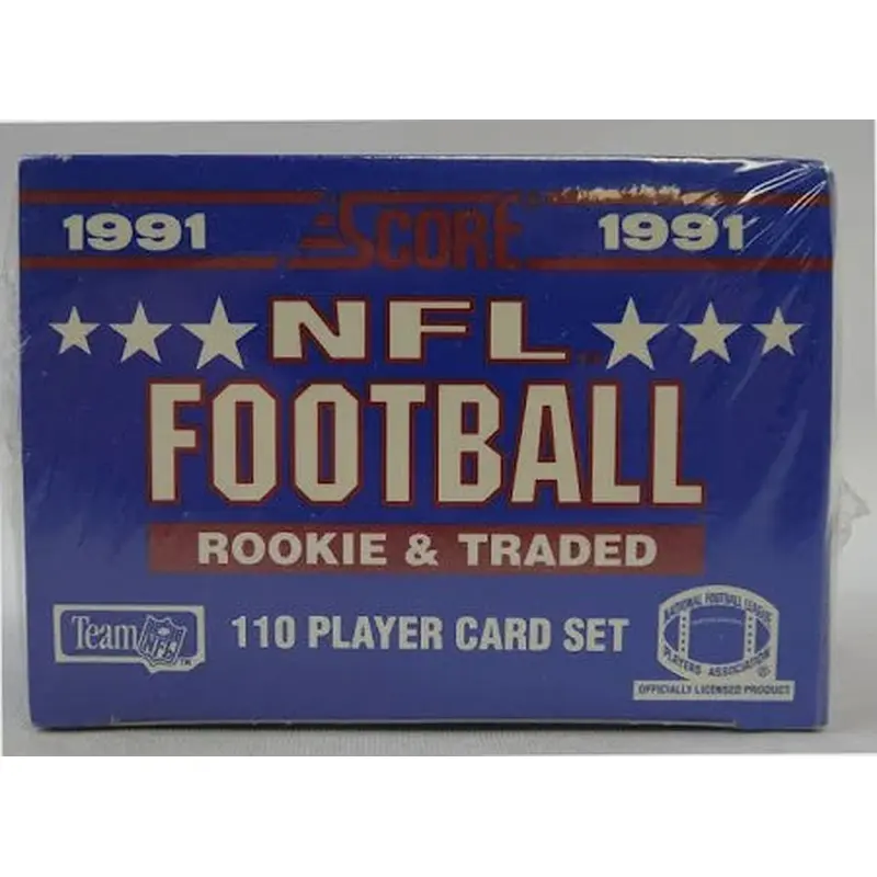 1991 Score Rookie & Traded Football Factory Set