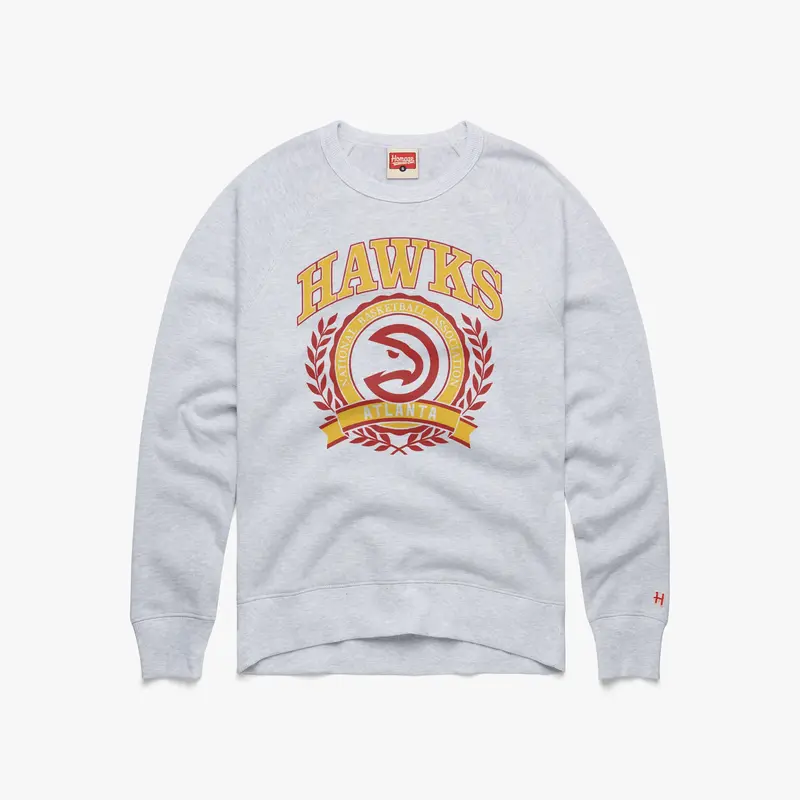 Atlanta Hawks Crest Crewneck