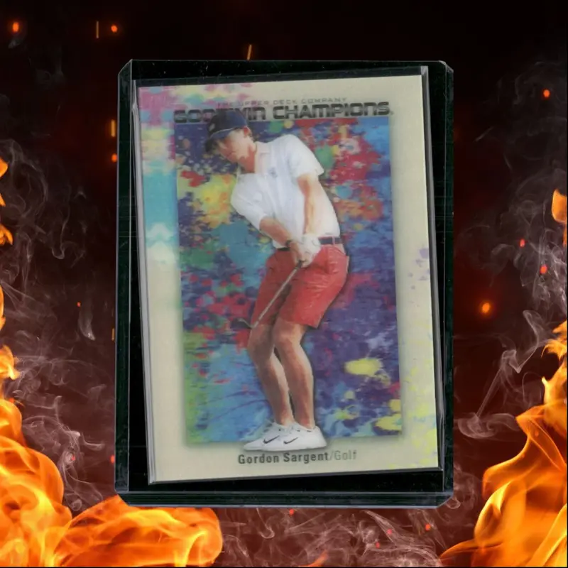 2024 Upper Deck Goodwin Champions Gordon Sargent Splash of Color Lenticular SSP