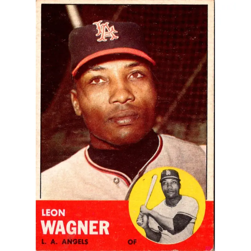 1963 Topps Leon Wagner #335 VG-EX
