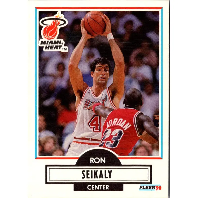 1990 Fleer Rony Seikaly #102