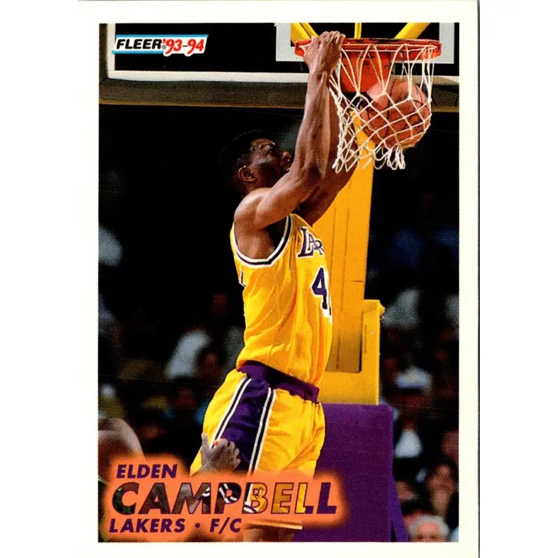1993 Fleer Elden Campbell #98