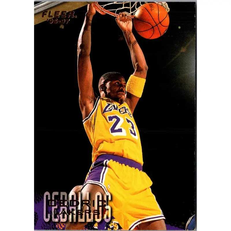 1996 Fleer European Cedric Ceballos #53