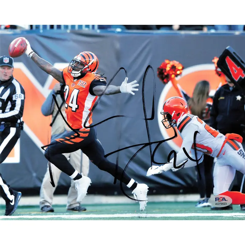 Adam Pacman Jones signed 8x10 photo Bengals PSA/DNA Autographed