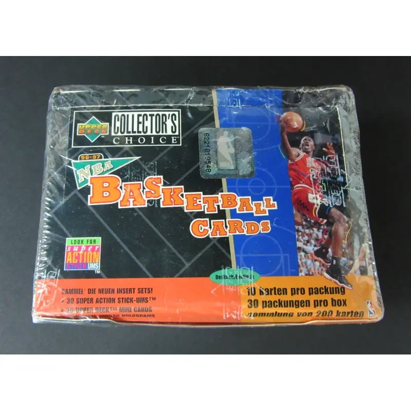 1996/97 Upper Deck Collector's Choice Basketball Series 1 Box (Europe)