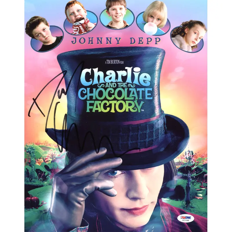 Danny Elfman Charlie and the Chocolate Factory Signed 11X14 Photo PSA #AC51848