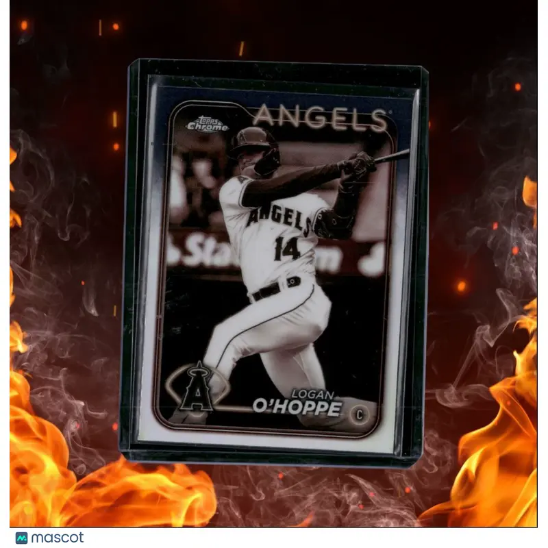 2024 Topps Chrome Logan O'Hoppe Sepia Refractor #199
