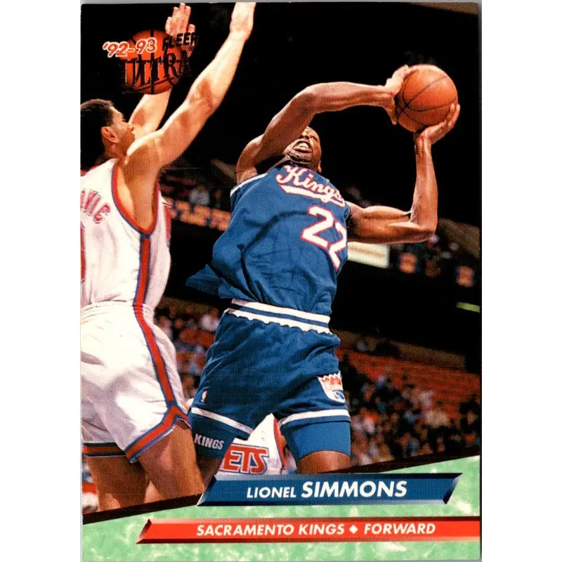 1992 Ultra Lionel Simmons #159