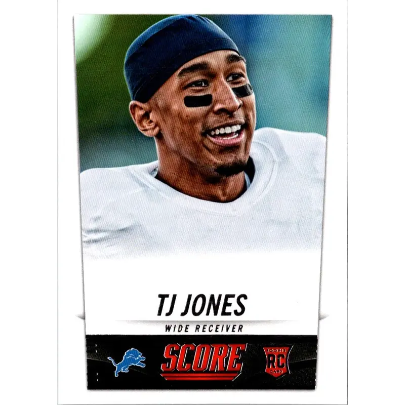 2014 Score TJ Jones #431 Rookie