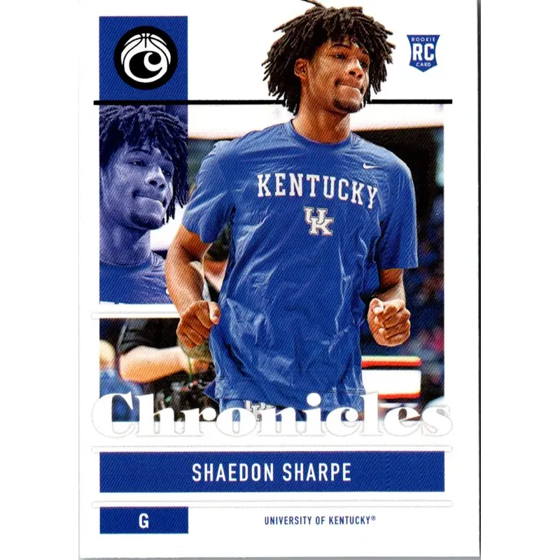 2022 Panini Flux Rookie Influx Shaedon Sharpe #10