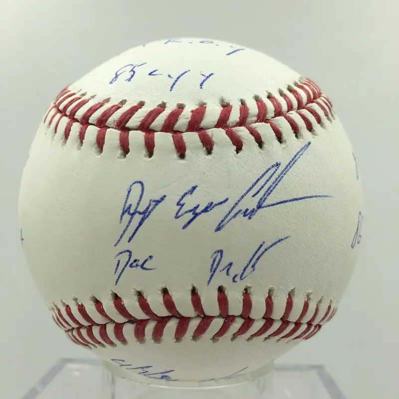 Dwight Doc Gooden Signed Heavily Inscribed MLB Baseball PSA DNA COA