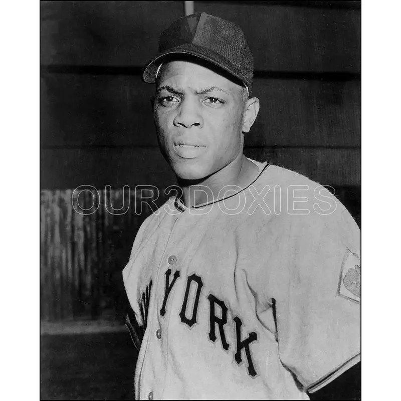 Willie Mays 8X10 Photo - 1952 New York Giants Topps Card - 1362