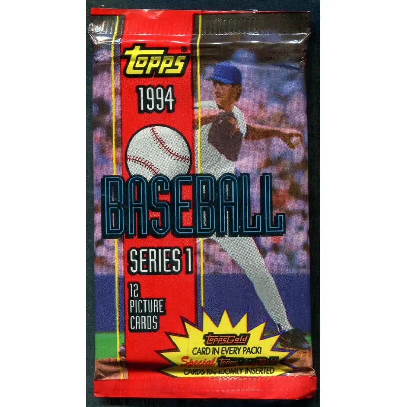 1994 Topps Baseball Unopened Series 1 Pack (12)