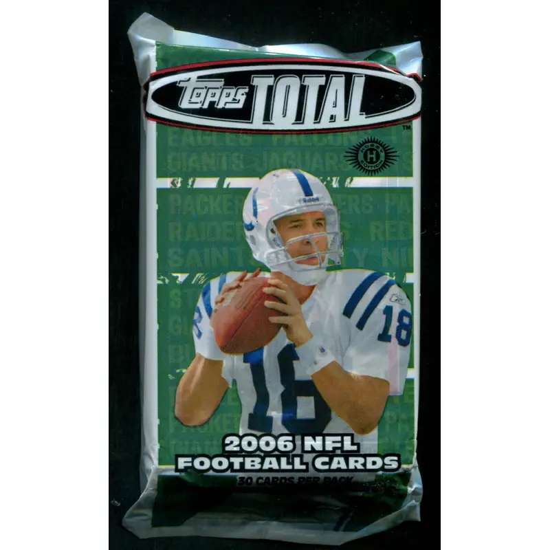 2006 Topps Total Football Unopened Jumbo Pack (Hobby) (30)