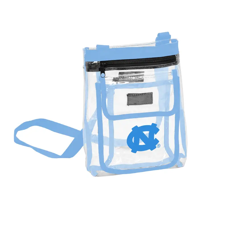 North Carolina Powder Blue Clear Crossbody