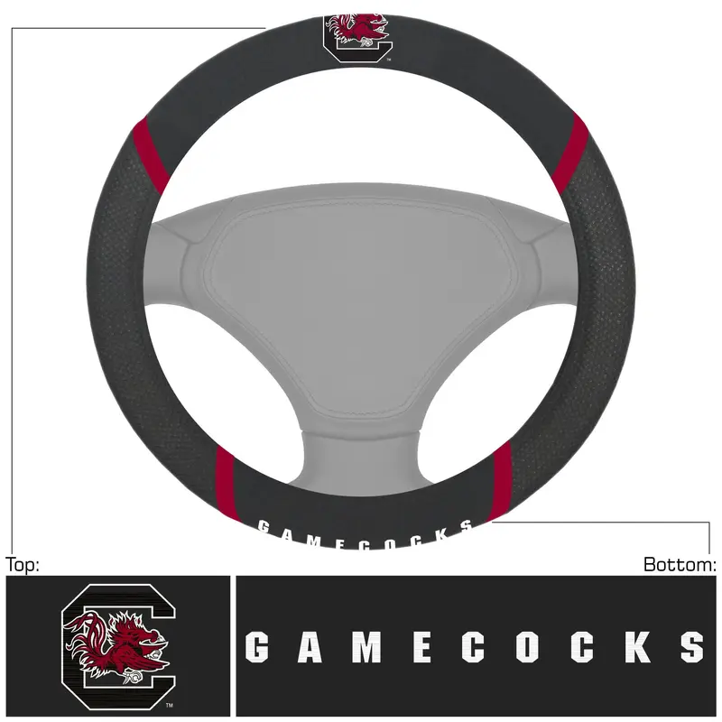 University of South Carolina Steering Wheel Cover