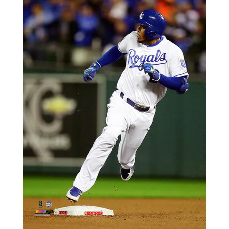Alcides Escobar "All the Way" KC Royals 2015 World Series Premium 16x20 Poster Print
