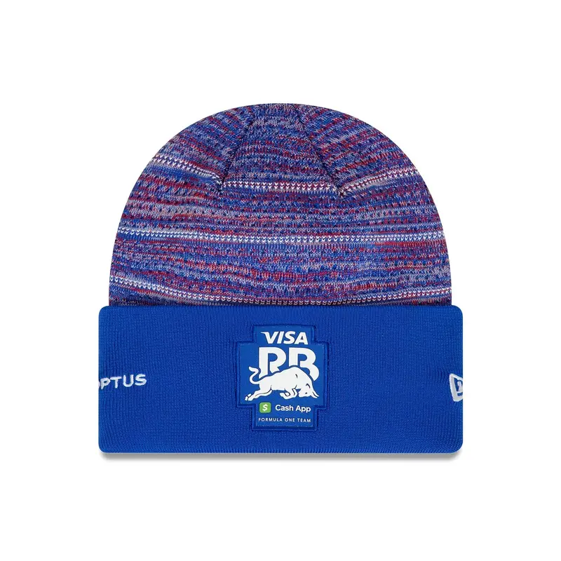 Visa Cash App RB Daniel Ricciardo Dark Blue Wide Cuff Knit Beanie Hat