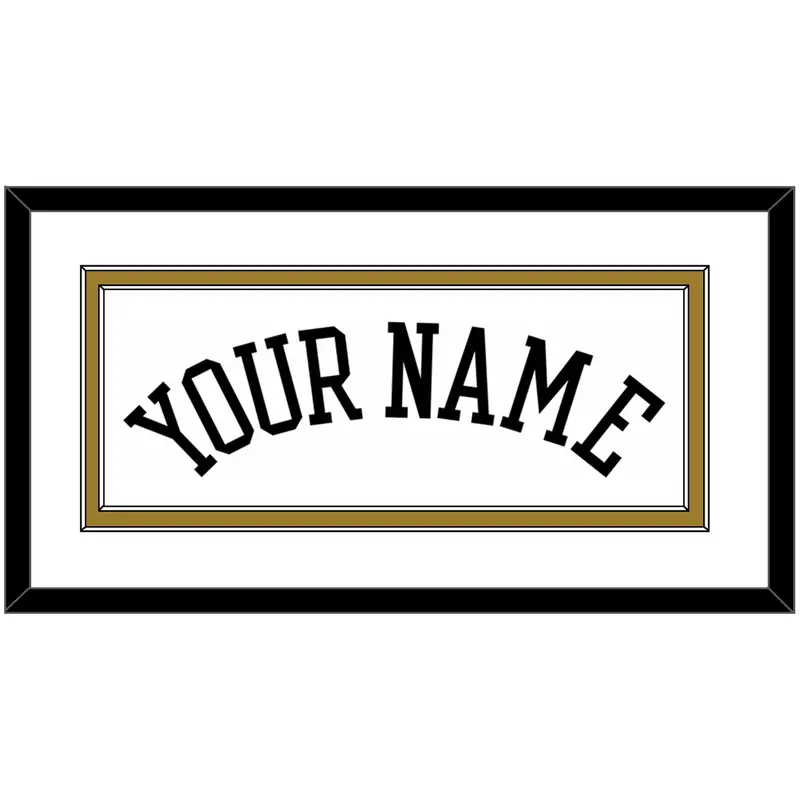 Wake Forest Basketball Name - Home White (2006-2009) - Double Mat 1