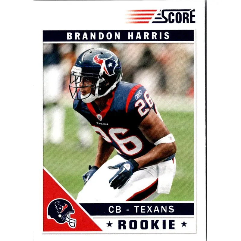 2011 Score Brandon Harris #312 Rookie