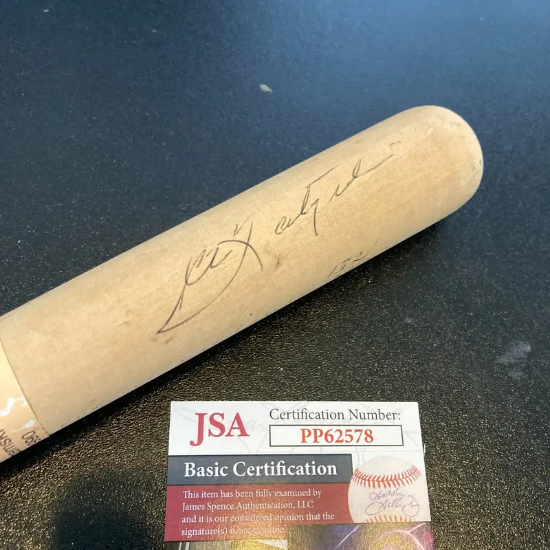 Carl Yastrzemski Signed Mini Bat From Actual Fenway Park Sculpture Wood JSA COA