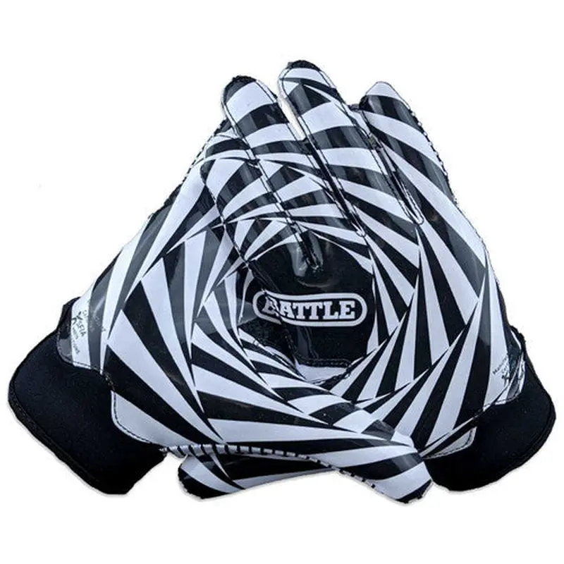 New Battle "Kaleidoscope" Doom 1.0 Receiver Football Gloves Adult Size XXL