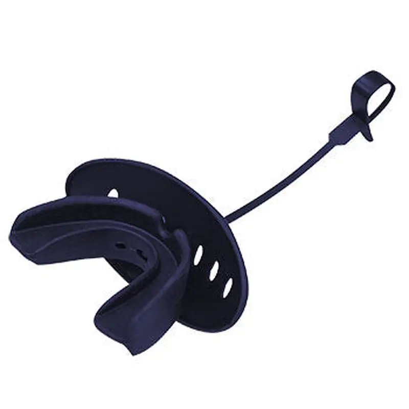 New Champro Boil 'n Bite Mouthguard w/ Lip Protector - Youth Navy