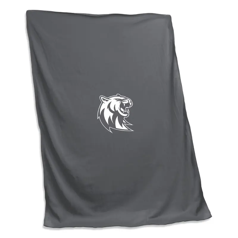 Rogers State Charcoal Sweatshirt Blanket (Screened)