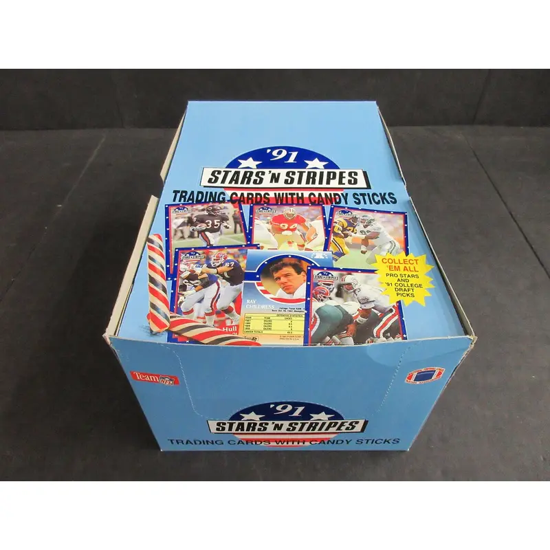 1991 Stars 'n Stripes Football Box